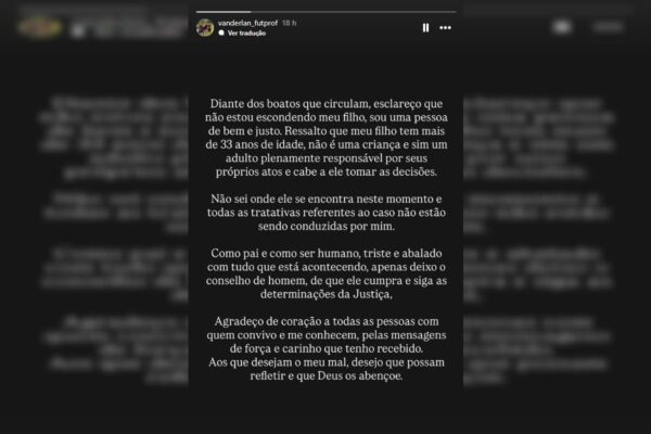 Secretário sobre filho que espancou menina: “Não estou escondendo ele”