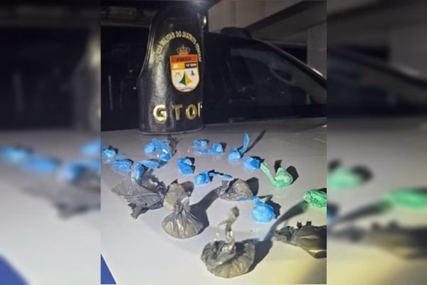 DF: PM cuida de bebê em delegacia após pai ser preso por tráfico; veja