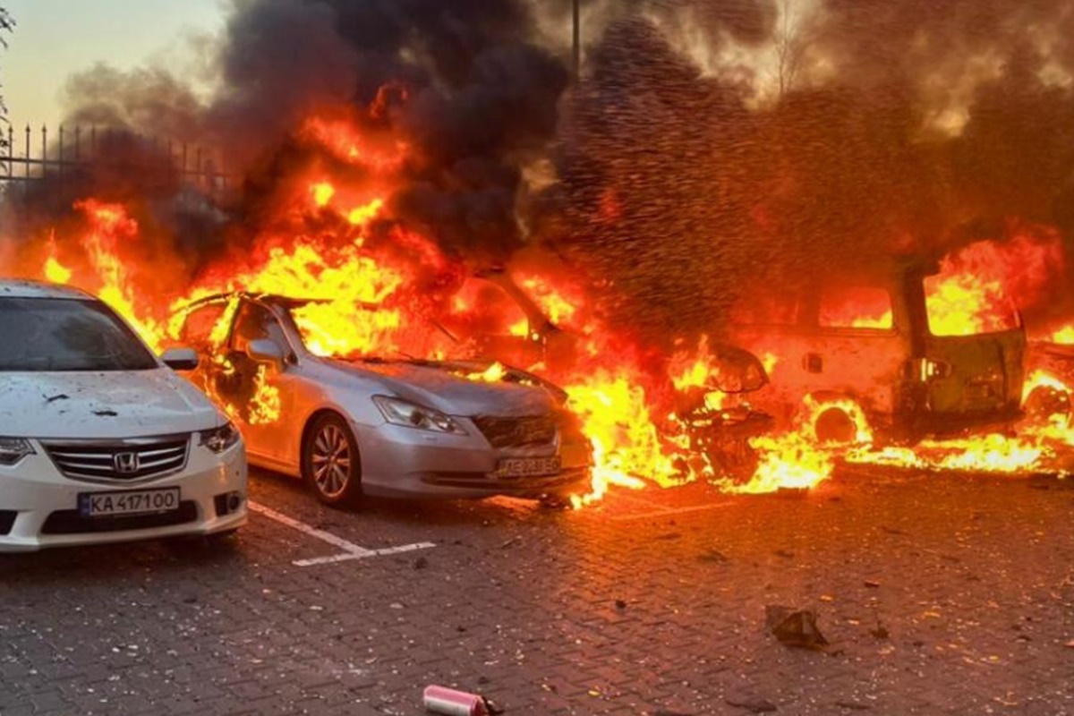 Polônia mobiliza aeronaves após ataques russos com mísseis à Ucrânia