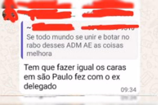 Administrador do DF fala sobre ameaça no zap: “Ultrapassou o limite”