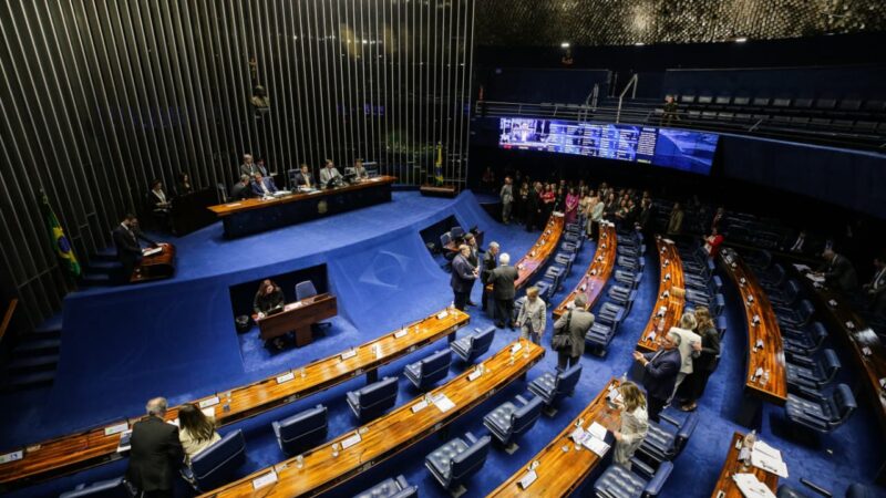 Em semana de julgamento de Bolsonaro, Senado terá sessões híbridas