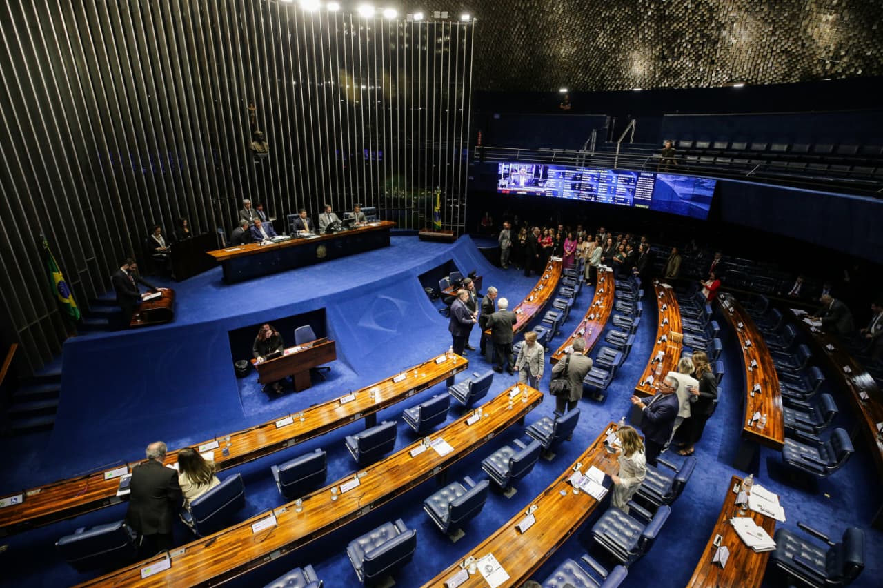 Em semana de julgamento de Bolsonaro, Senado terá sessões híbridas