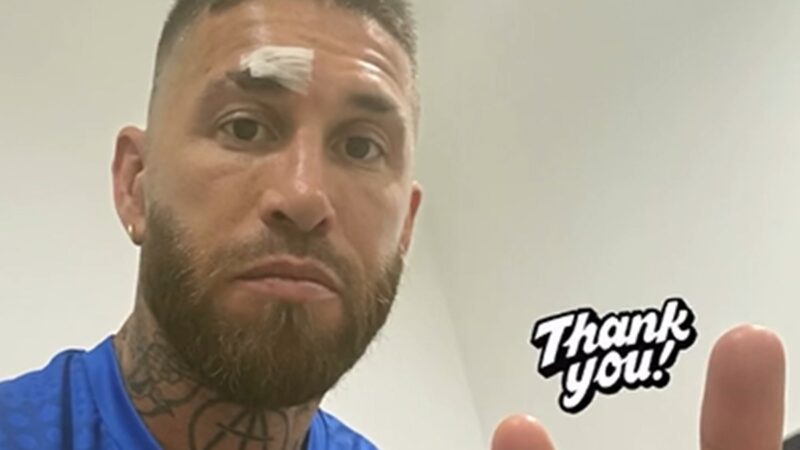 Monterrey: Sérgio Ramos tem gol anulado e corta rosto durante jogo