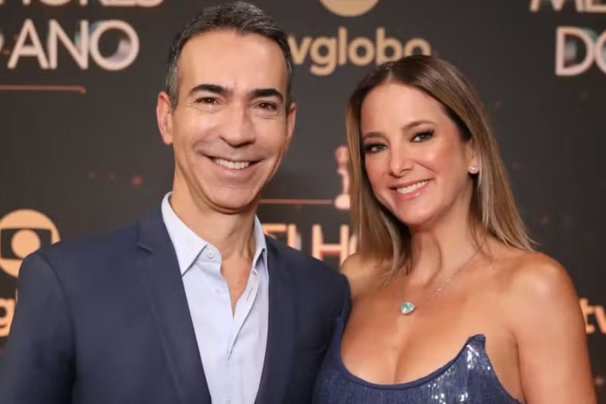 Ticiane Pinheiro celebra ida de Cesar Tralli para o JN: “Talento”
