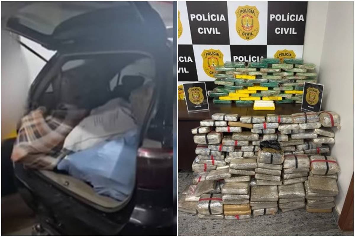 Hilux do Comboio guardava R$ 5 milhões em drogas em Águas Claras