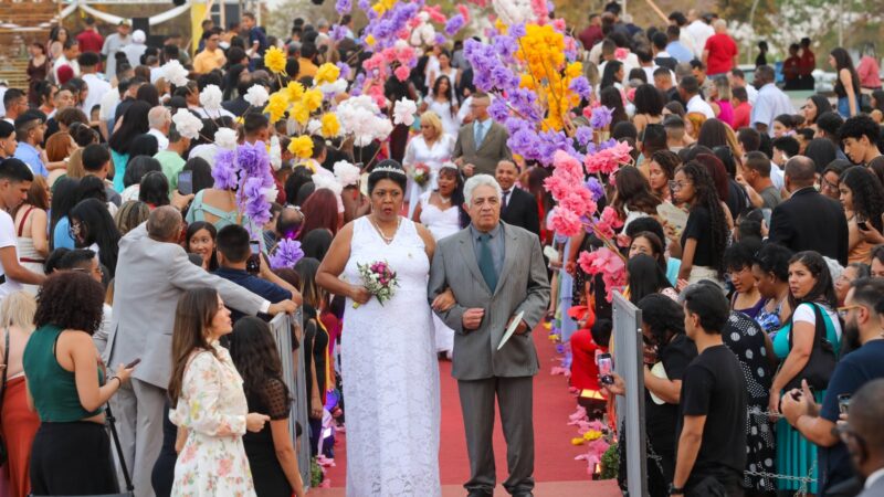 Primavera do Amor marca 3ª edição do Casamento Comunitário 2025 com 100 casais na Concha Acústica