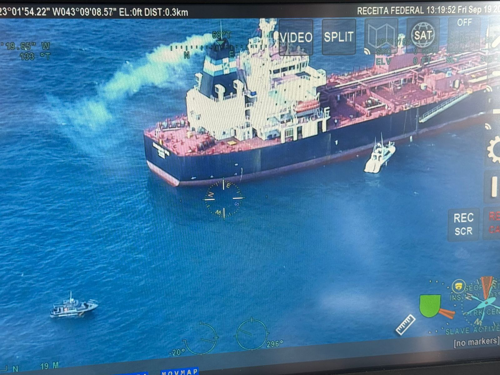 Receita Federal apreende 91 milhões de litros de diesel em navios