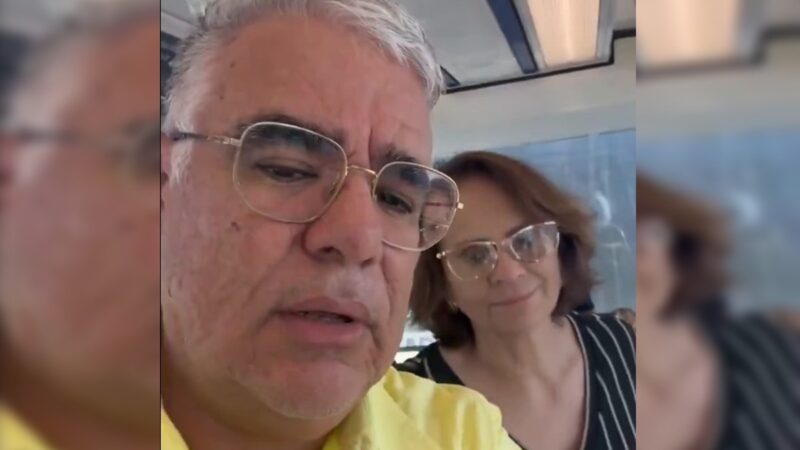 “Visita humanitária”, diz senador que foi ao encontro de Zambelli