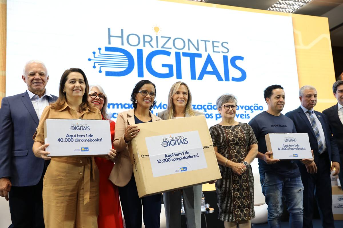 GDF lança programa para modernizar educação com tecnologia digital