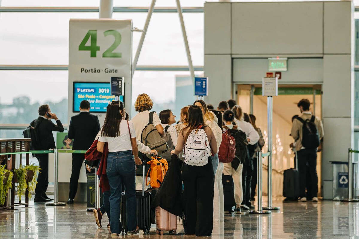 Voos são cancelados no Aeroporto de Brasília após vazamento no RJ