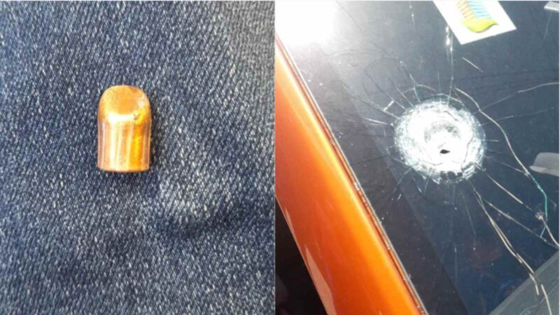 Bala perdida atinge carro de narrador esportivo na BA: “Nasci de novo”
