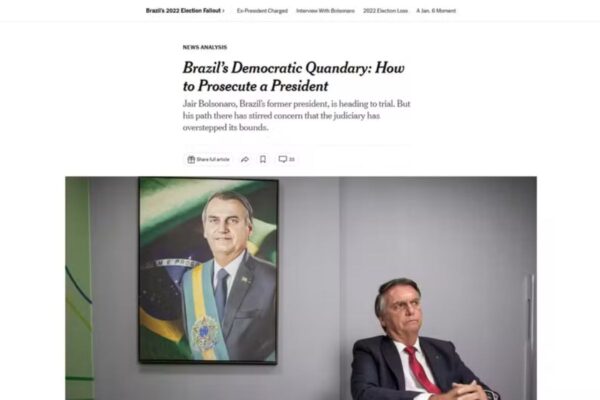 Julgamento de Bolsonaro repercute na imprensa internacional