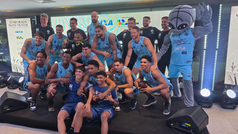 Brasília Basquete apresenta equipe em busca do tetra do NBB