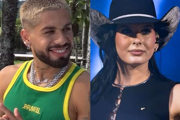 Ana Castela e Zé Felipe aparecem juntos e fazem revelação