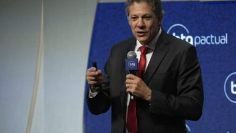 “Eu acho que o juro vai começar a cair”, diz Haddad