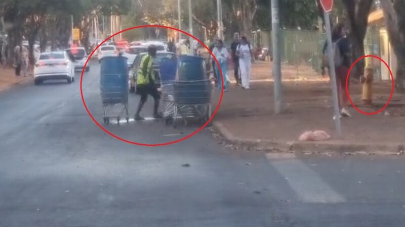Criminosos violam hidrante e deixam hospital público do DF sem água