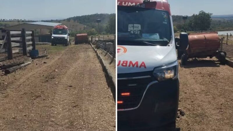 Homem morre após cair em misturador de silo em Goiás