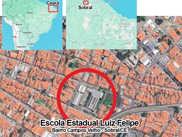 Ataque a escola em Sobral: polícia prende um dos suspeitos