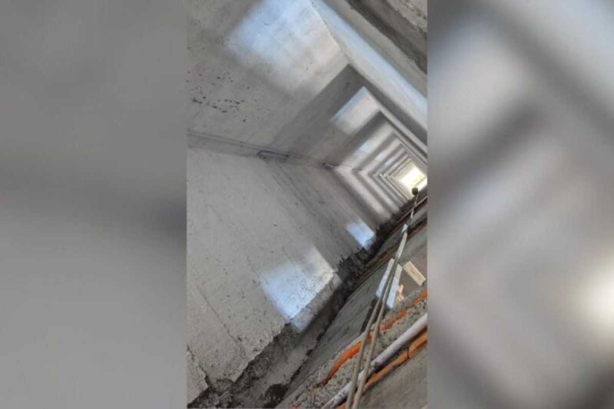 Trabalhador morre após cair do 9º andar de prédio em construção