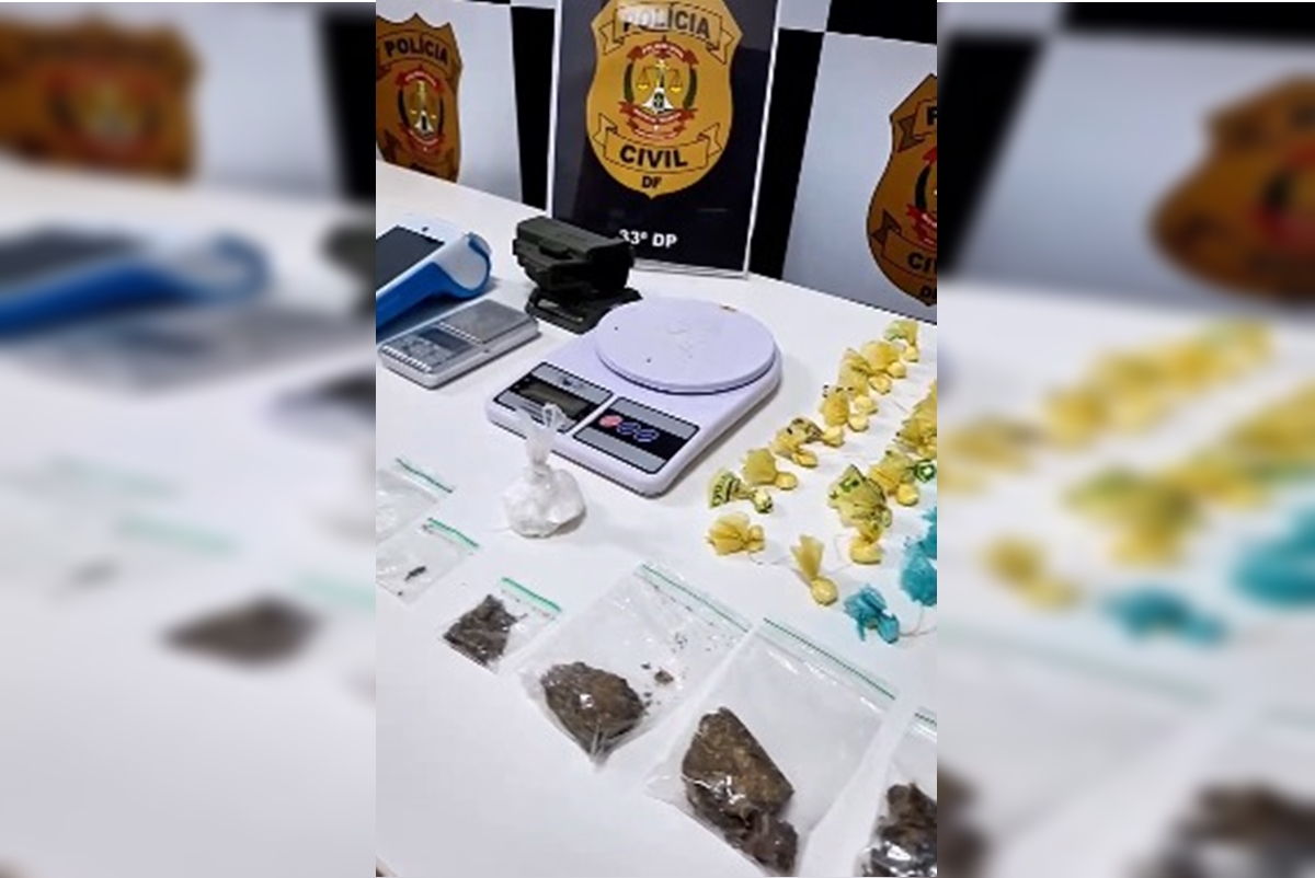 Mulher utilizava própria casa como ponto para tráfico de drogas no DF