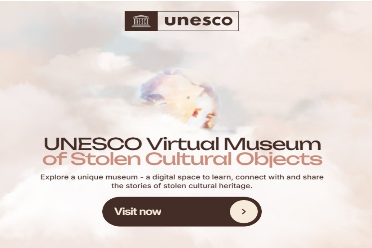 Unesco inaugura museu virtual com objetos roubados