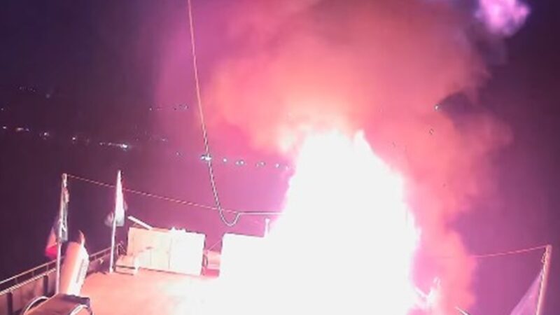 Veja segundo ataque de drone a barco de brasiliense com destino a Gaza