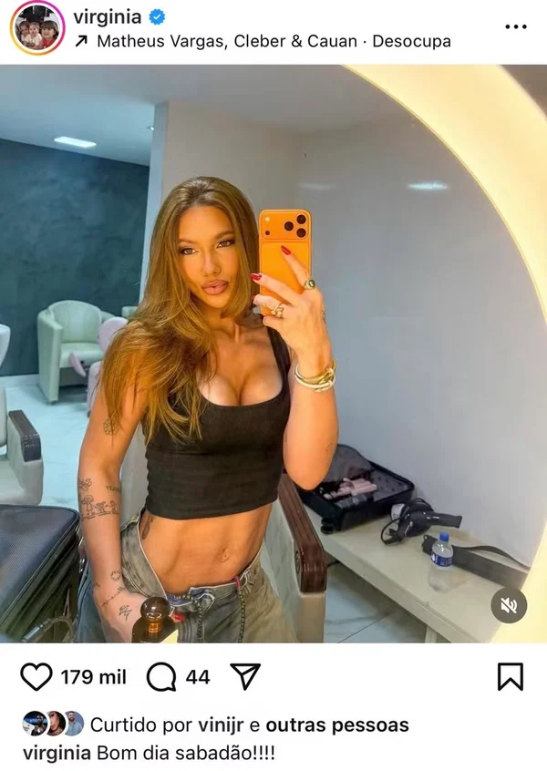 Virginia revela com quantas pessoas ficou após término com Zé Felipe