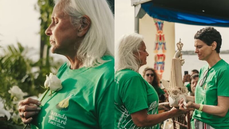 Fafá de Belém reúne famosos em mais uma edição do Círio Fluvial