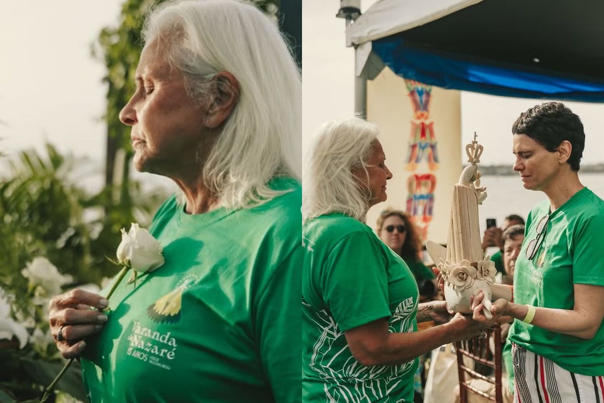 Fafá de Belém reúne famosos em mais uma edição do Círio Fluvial