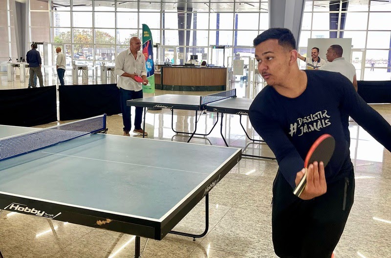 Esporte, cultura e inclusão marcam a Semana Cultural de Tênis de Mesa na Alego