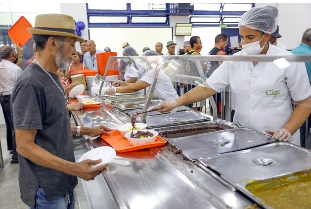 Restaurantes comunitários servem 12,6 milhões de refeições em nove meses no DF