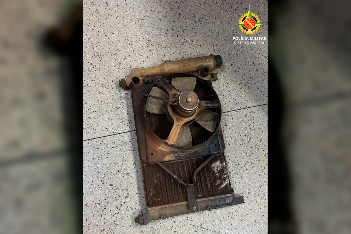 Homem é flagrado furtando hidrômetros em condomínio do DF. Veja