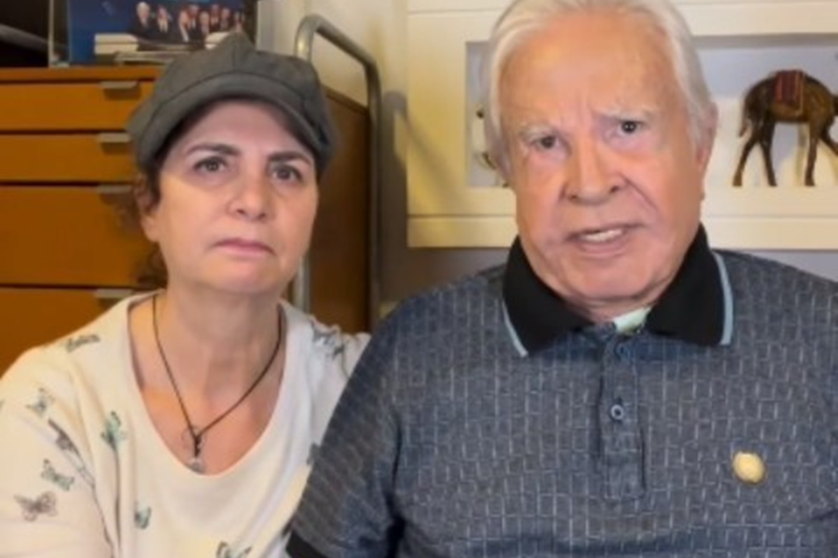 Viúva de Cid Moreira se pronuncia após ser acusada de desviar fortuna