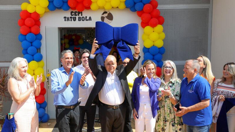 Governador Ibaneis Rocha inaugura nova creche em Samambaia e amplia rede de ensino para crianças em tempo integral