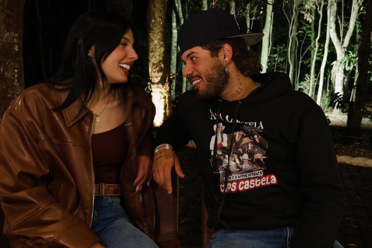 Ana Castela publica foto com Zé Felipe e detalhe deixa fãs chocados