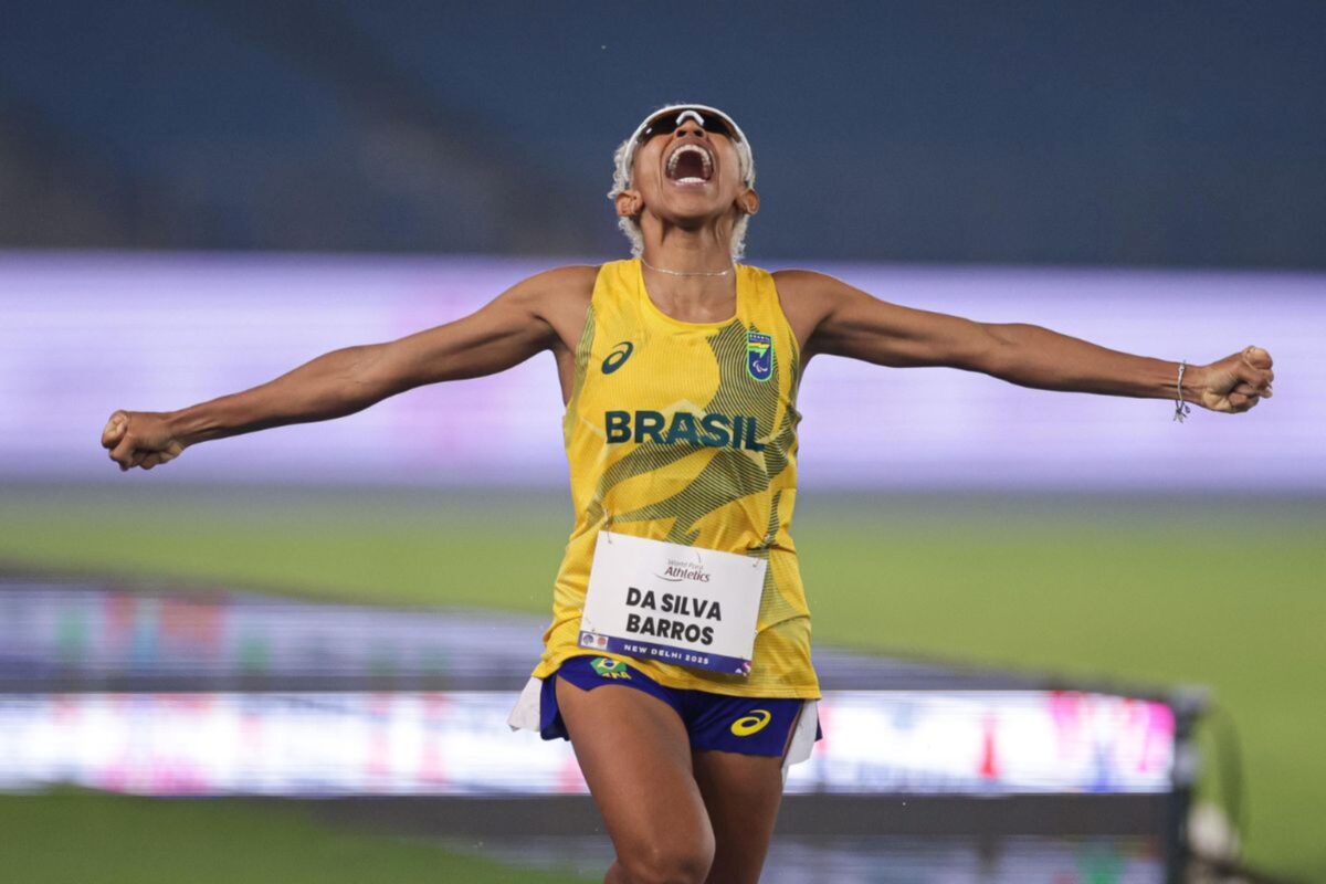 Brasil crava ouro inédito e 2 recordes no Mundial de Atletismo