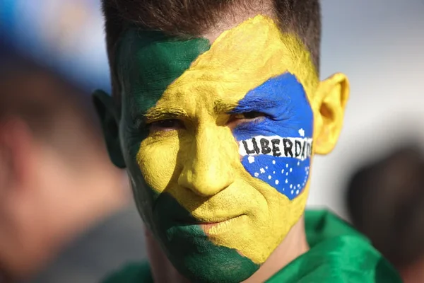 Direita faz ato em Brasília por anistia a envolvidos no 8/1