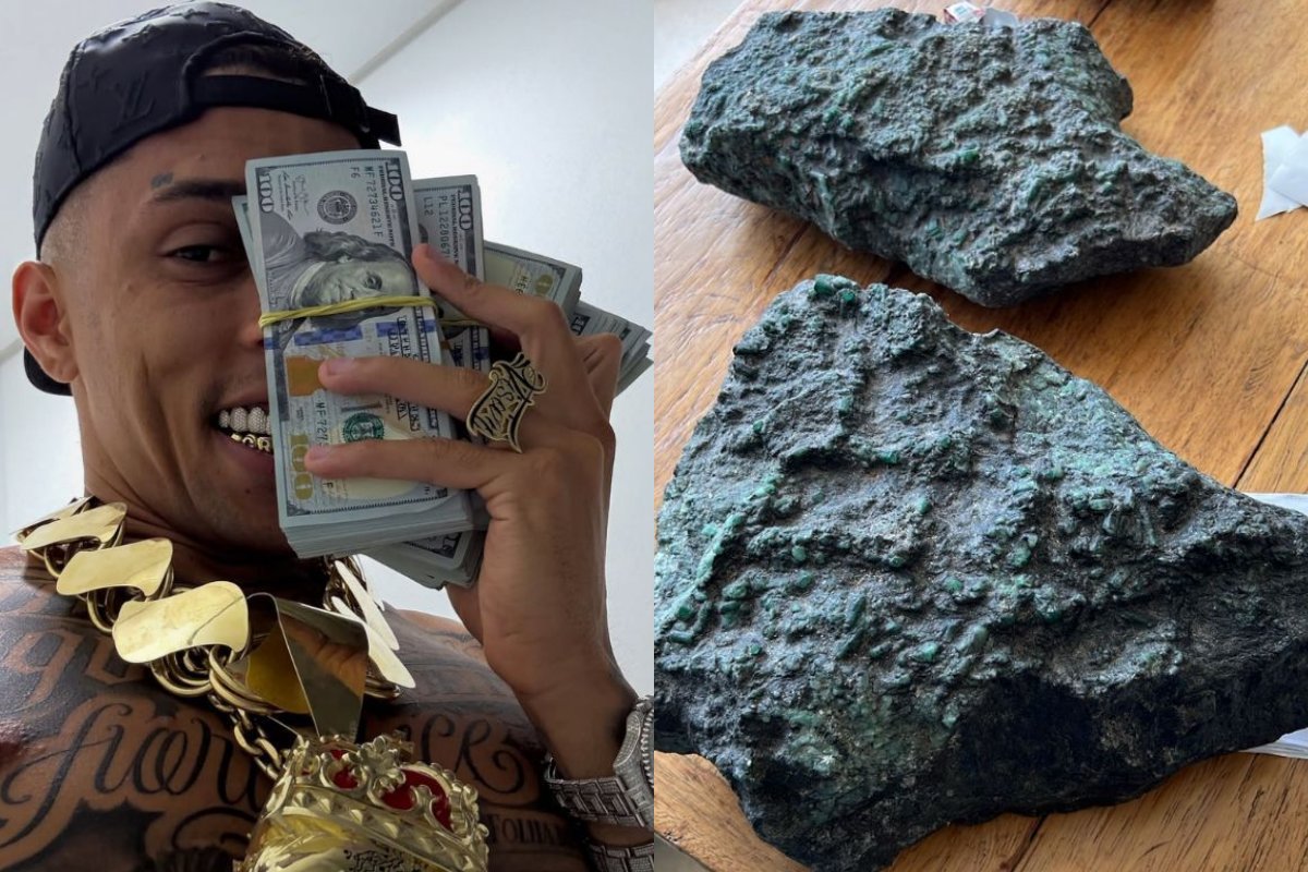 PF investiga possível crime de Buzeira com esmeraldas de R$ 1,7 bilhão