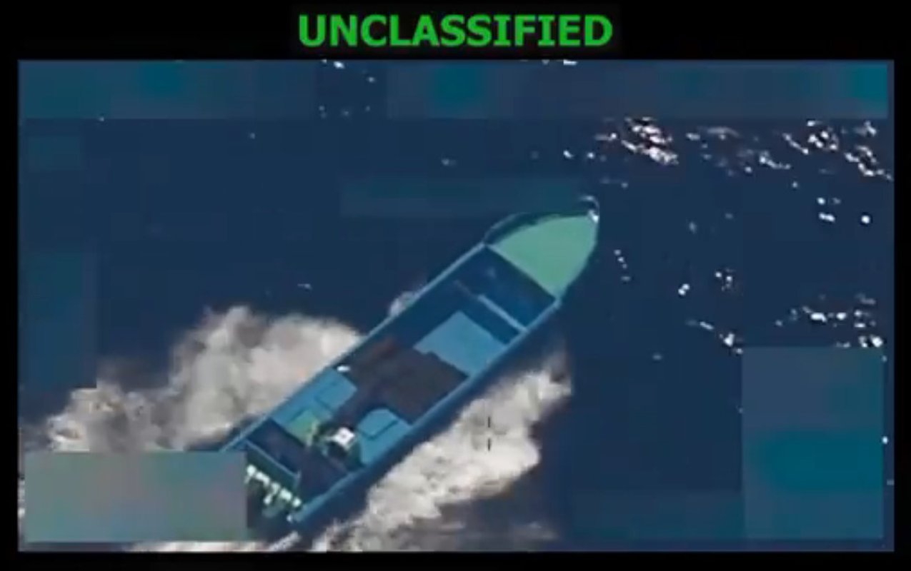 Ataque contra barco no Pacífico deixou dois mortos, diz EUA