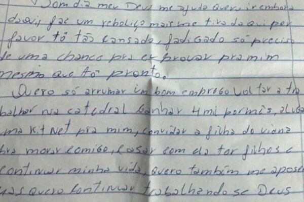 Veja carta de interno sobre abusos e horrores em clínica do terror