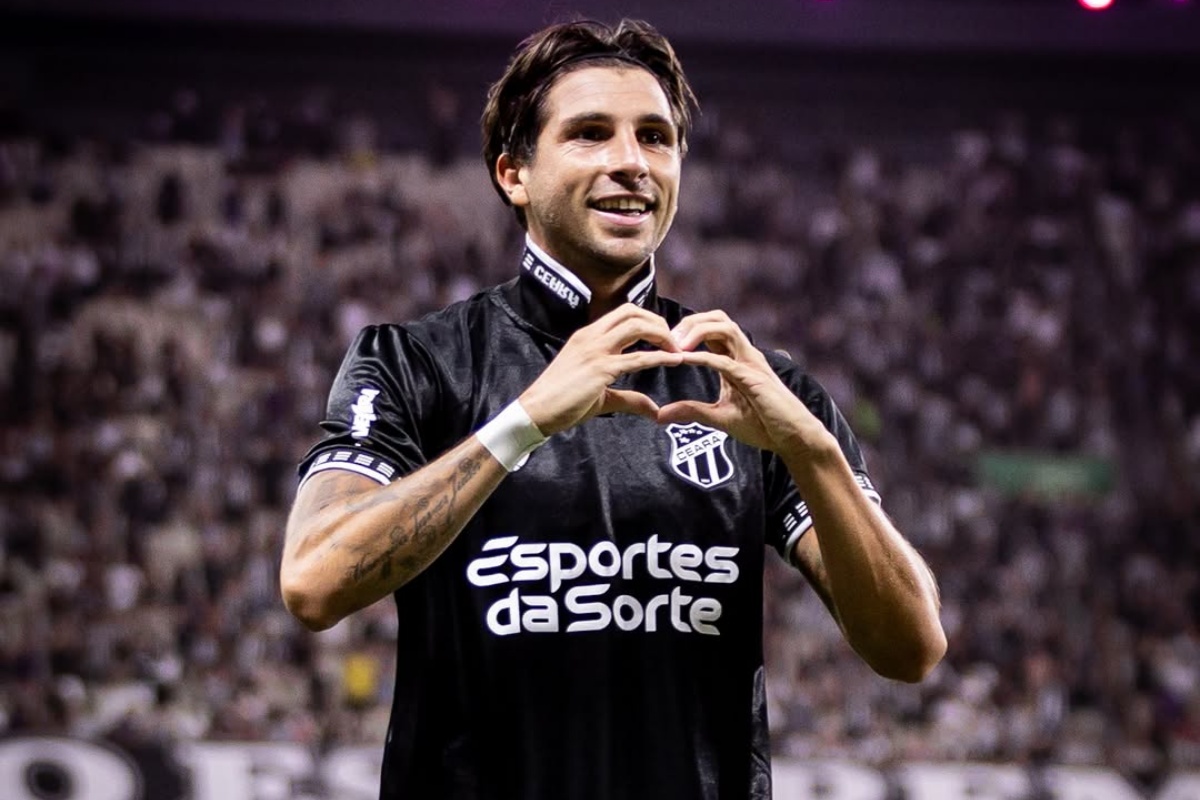 Ceará vence Santos em casa e sobe na tabela