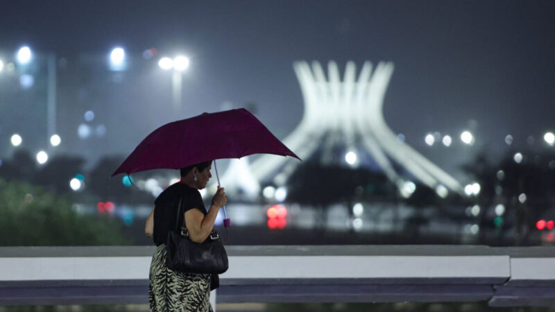 Pelo segundo dia consecutivo, DF está sob alerta para chuvas intensas