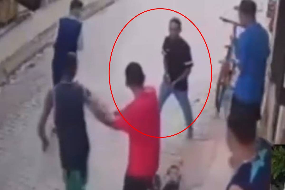 Veja momento em que adolescente mata “talarico” após crise de ciúmes