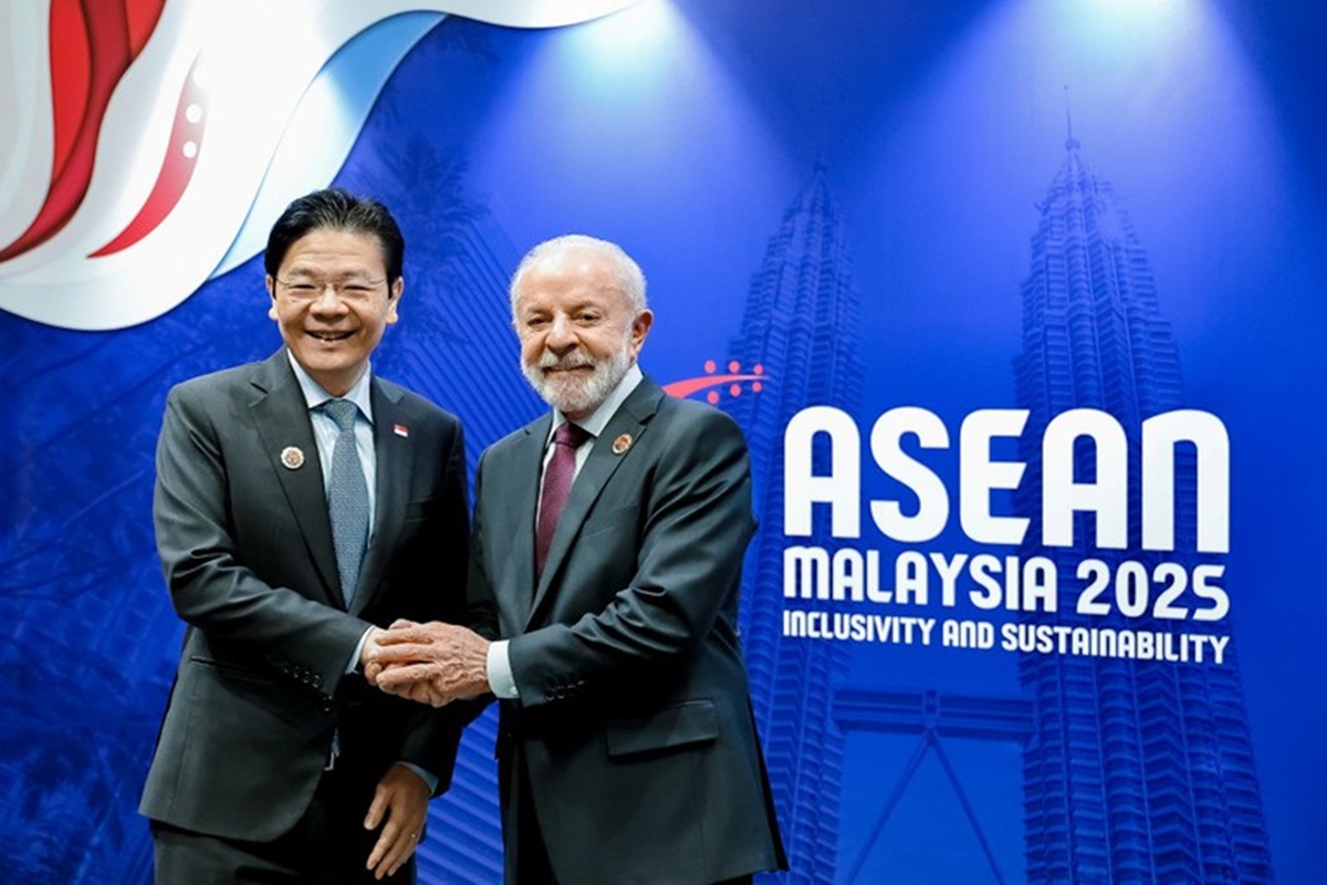 Lula conversa com primeiro-ministro de Singapura sobre COP30