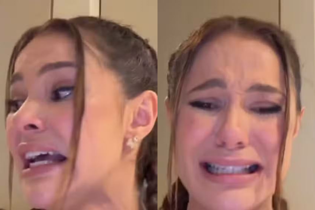 Mirela Janis aparece desesperada após ser assaltada em SP