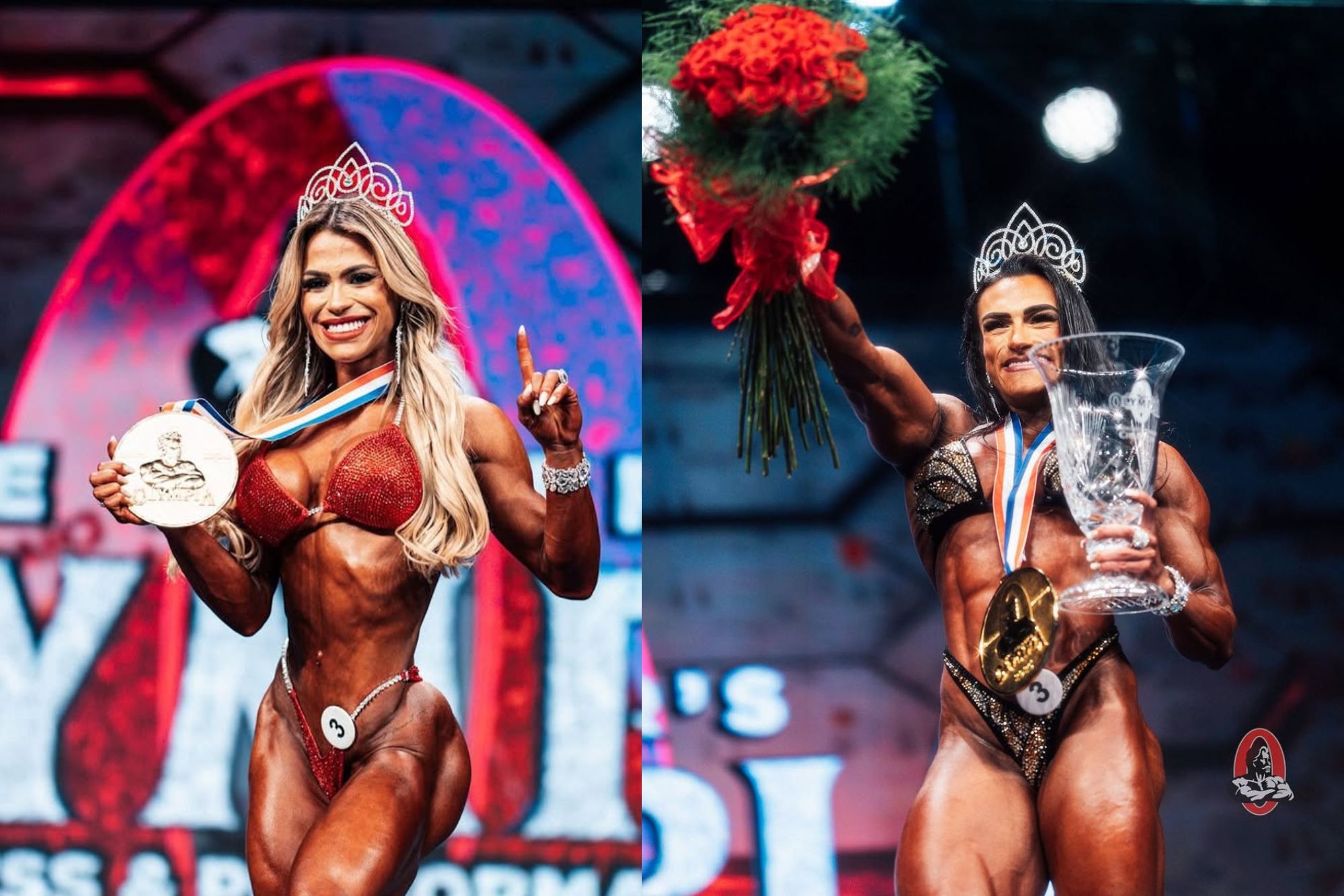 Fisiculturistas brasileiras vencem duas categorias do Mr. Olympia