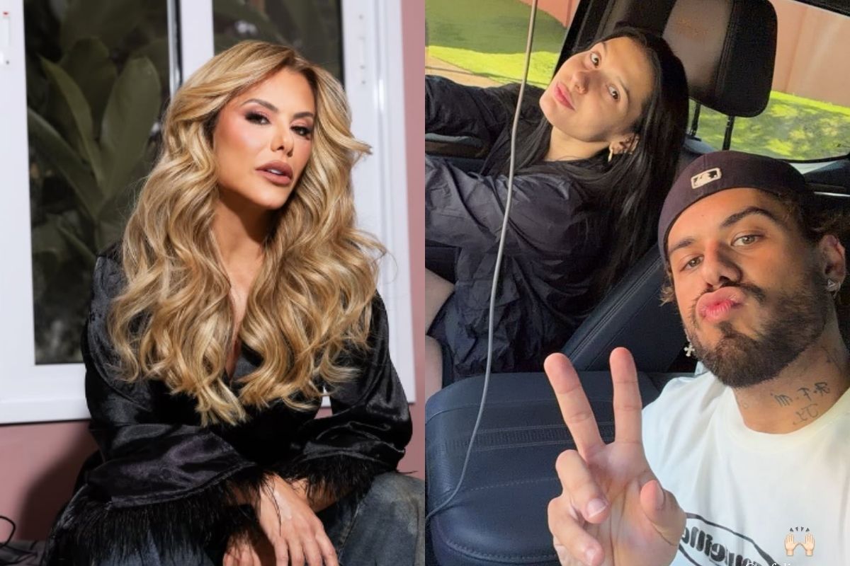 Poliana Rocha compartilha momento romântico de Zé Felipe e Ana Castela