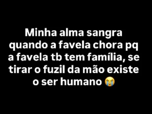 Oruam reage à operação que deixou mais de 60 mortos no Rio