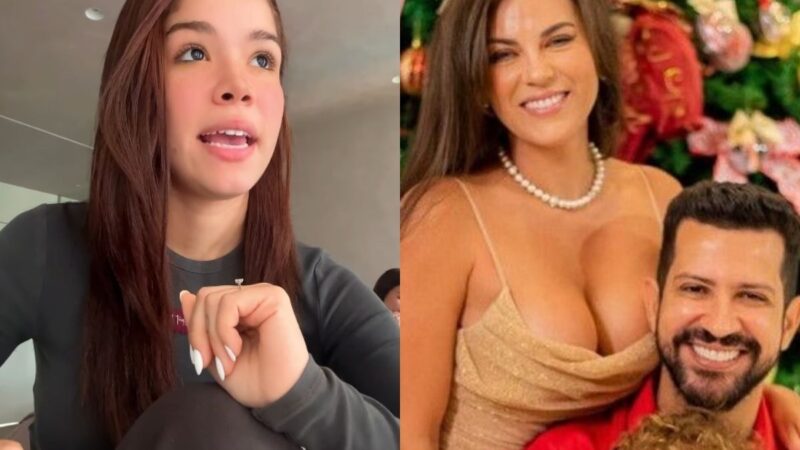 filha de Dennis DJ expõe briga da ex-madrasta em festa do irmão