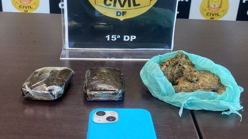 Traficante é flagrado fazendo delivery de “drogas gourmet” no DF